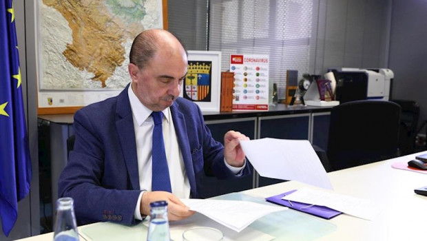 ep javier lamban participa en la decima videoconferencia de presidentes autonomicos con pedro