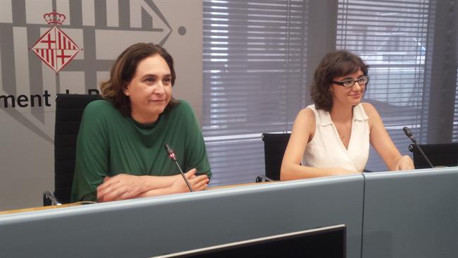 La alcaldesa Ada Colau y la concejal Mercedes Vidal | EUROPA PRESS ep la alcaldesa ada colaula concejal mercedes vidal