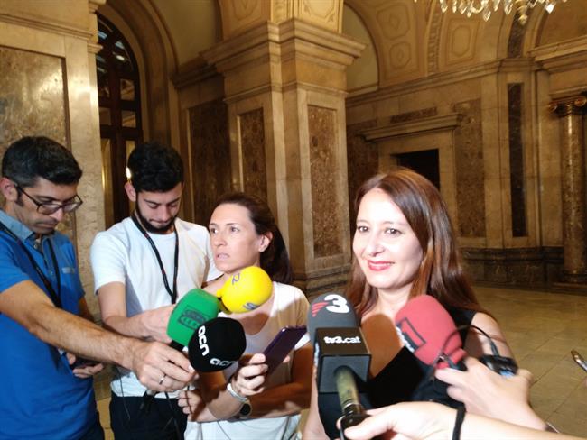 La diputada de Cs en el Parlament Sonia Sierra. | EUROPA PRESS ep la diputadacsparlament sonia sierra