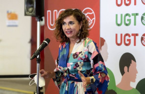 ep la ministra de hacienda maria jesus montero en una rueda de prensa tras entregar los presupuestos
