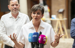 ep la ministra de vivienda isabel rodriguez durante su atencion a medios en almagro