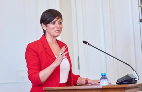 ep la ministra de vivienda y agenda urbana isabel rodriguez durante el seminario de la asociacion de