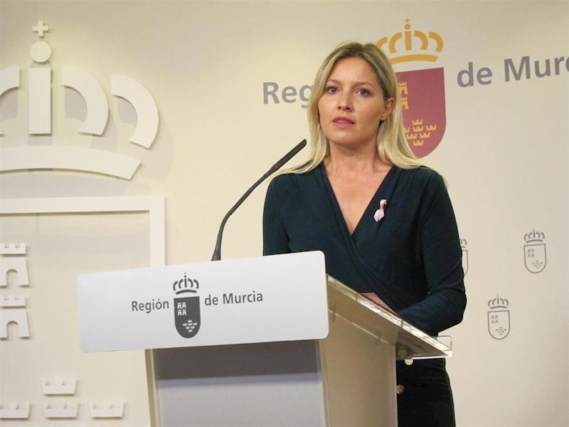 ep la portavoz del gobierno regional ana martinez vidal tras la reunion del consejo de gobierno