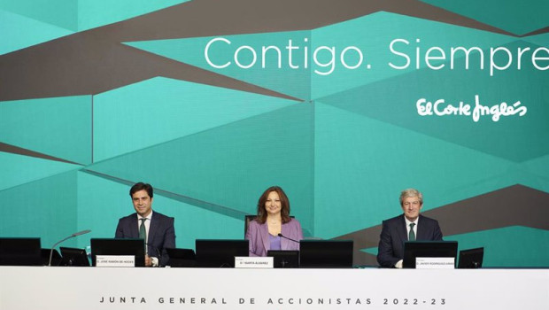 ep la presidenta de el corte ingles marta alvarez durante la junta de accionistas de la compania