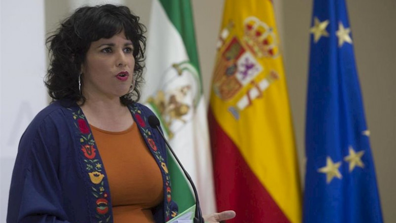 ep la presidenta del grupo parlamentario adelante andalucia teresa rodriguez en una foto de archivo