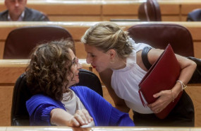 ep la vicepresidenta segunda del gobierno y ministra de trabajo yolanda diaz y la ministra de ep la vicepresidenta segunda del gobierno y ministra de trabajo yolanda diaz y la ministra de
