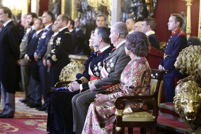 ep los reyeslos reyes emeritosla celebracionla pascua militar2018