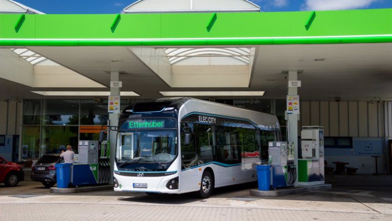 Nuevo autobús de hidrógeno de Hyundai. | HYUNDAI ep nuevo autobus de hidrogeno de hyundai