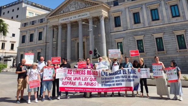 ep organizaciones de interinos frente al congreso