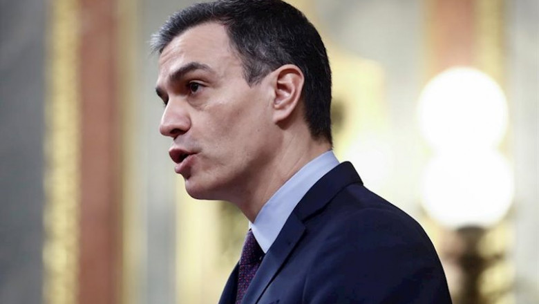 ep pedro sanchez comparece ante el pleno del congreso para informar del decreto de alarma