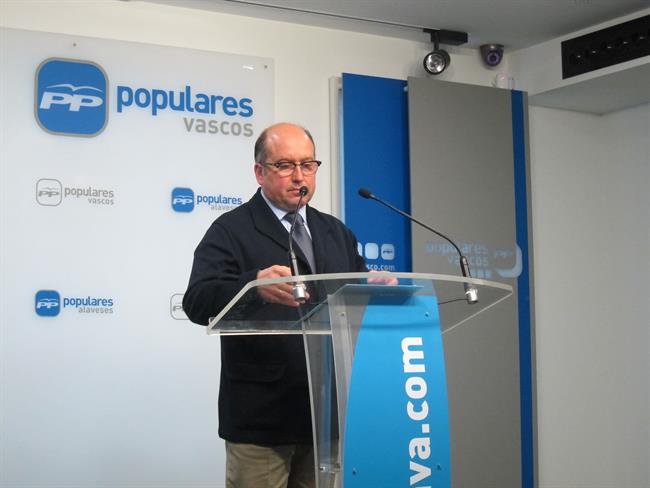 El portavoz del PP de Álava, carmelo barrio | Europa Press - Archivo ep portavozpp de alava carmelo barrio