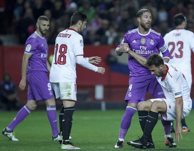 Real Madrid Sevilla Sergio Ramos Benzema Vitolo Escudero | LALIGA ep real madrid sevilla sergio ramos benzema vitolo escudero