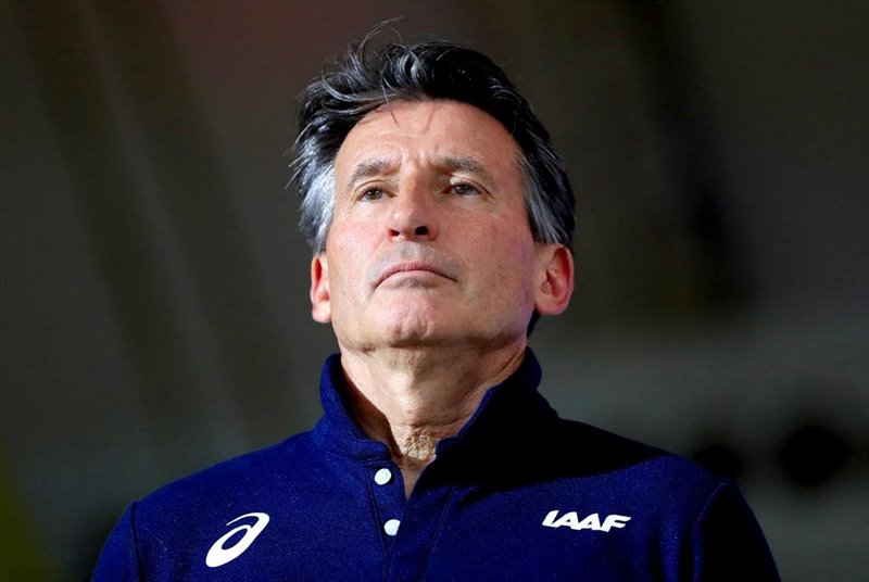 ep sebastian coe durante los mundiales de atletismo de doha ep sebastian coe durante los mundiales de atletismo de doha