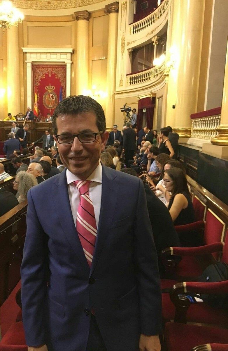 El senador de UPN Pachi Yanguas | TWITTER ep senadorupn pachi yanguas