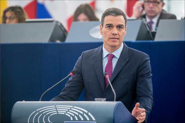 Pedro Sánchez, presidente del Gobierno español | Pietro NAJ-OLEARI/European Parli / DPA ep spanish prime minister visits european parliament in strasbourg
