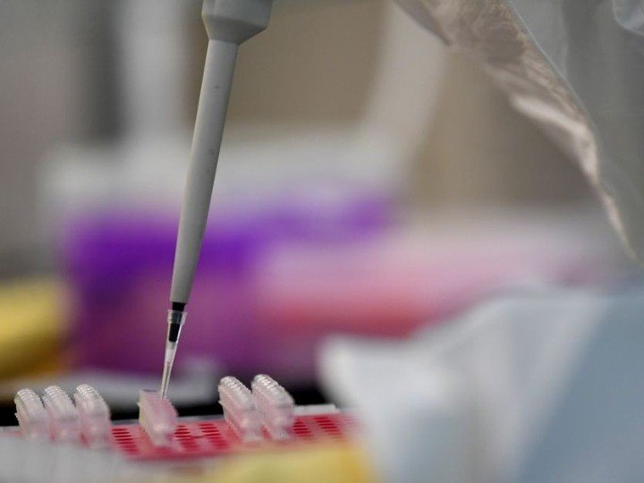 ep un investigador trabaja en un laboratorio del centro de prevencion y control de enfermedades en