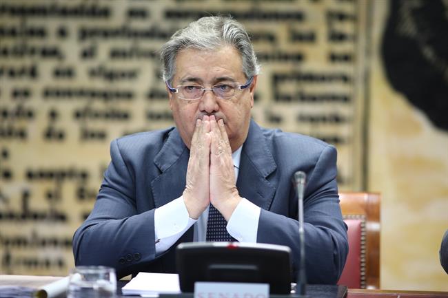 Zoido comparece en el Senado por la actuación el 1-O | EUROPA PRESS ep zoido comparecesenadola actuacion1-o