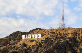 dl hollywood sign hollywood studios film television tv entertainment los angeles la l a us usa united states of america hills pd
