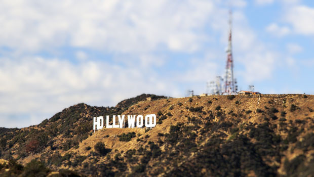 dl hollywood sign hollywood studios film television tv entertainment los angeles la l a us usa united states of america hills pd