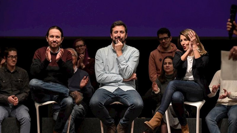 Acto de Galicia en Común en A Coruña | M. Dylan - Europa Press ep acto de galicia en comun en a coruna