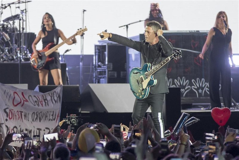 ep alejandro sanz en el wanda metropolitano de madrid