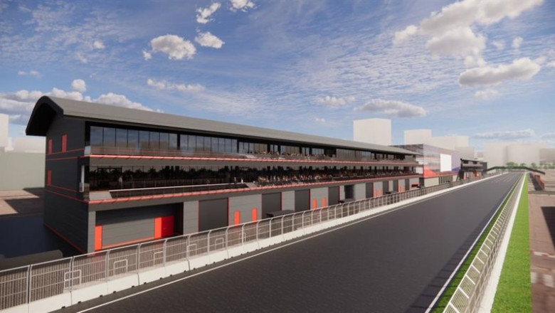 Ampliación de los pabellones 1 y 2 del Recinto Ferial de Ifema Madrid para el Gran Premio de España de F1 | EIFFAGE CONSTRUCCIÓN ep ampliacion de los pabellones 1 y 2 del recinto ferial de ifema madrid para el gran premio de