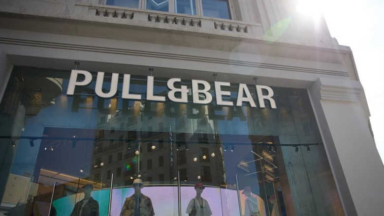 ep archivo   entrada a la tienda de pull and bear a 5 de junio de 2024 en madrid espana