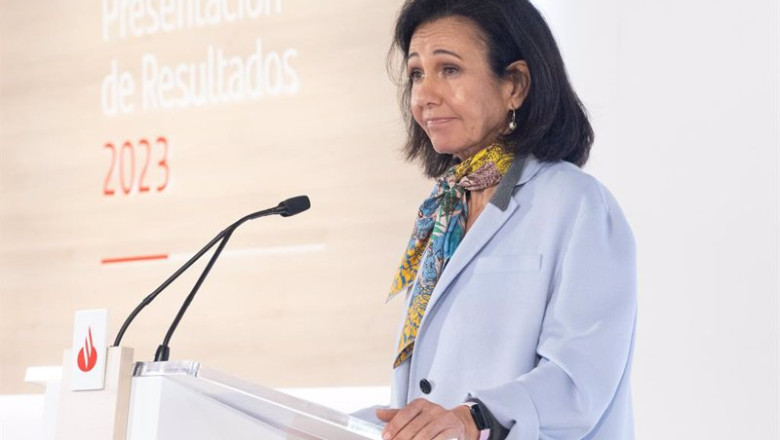 ep archivo la presidenta del banco santander ana botin durante la presentacion de los resultados 20240613132007 ep archivo la presidenta del banco santander ana botin durante la presentacion de los resultados 20240613132007