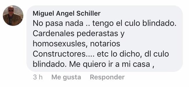 Captura de pantalla del mensaje del ex cura de l'Alfàs del Pi | MIGUEL ÀNGEL SCHILLER/EUROPA PRESS ep capturapantallamensajeex curalalfspi