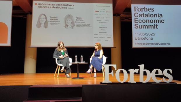ep carolina martinoli y gloria lomana en forbes catalonia economic summit
