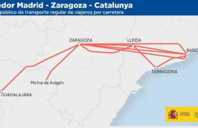 ep corredor madrid zaragoza cataluna del nuevo mapa concesional del ministerio de transportes y ep corredor madrid zaragoza cataluna del nuevo mapa concesional del ministerio de transportes y