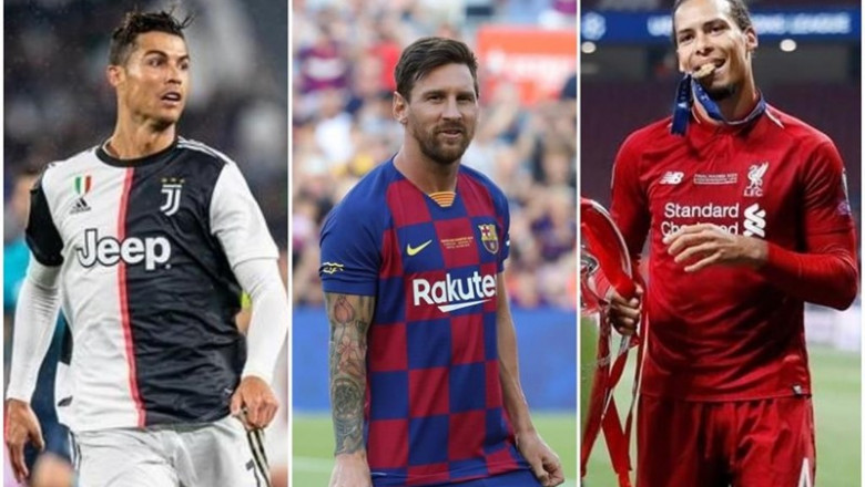 Cristiano Ronaldo, Messi y Van Dijk | AFP7 ep cristiano ronaldo messivan dijk