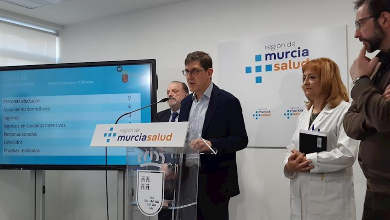 ep el consejero de salud en la rueda de prensa