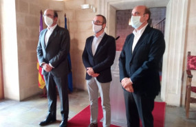 ep el consejero delegado de acciona rafael mateo el consejero delegado de enagas marcelino orea