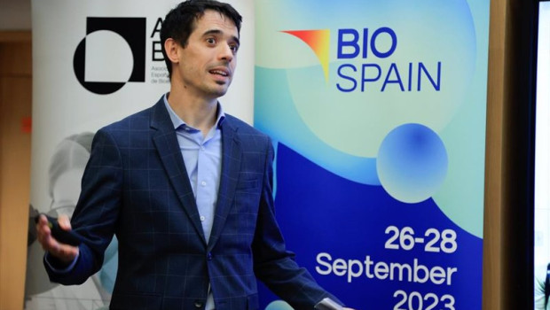 ep el director general de la asociacion espanola de bioempresas asebio ion arocena en el desayuno la