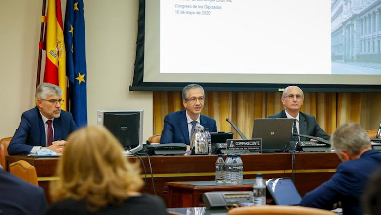 ep el gobernador del banco de espana pablo hernandez de cos comparece ante la comision de asuntos ep el gobernador del banco de espana pablo hernandez de cos comparece ante la comision de asuntos