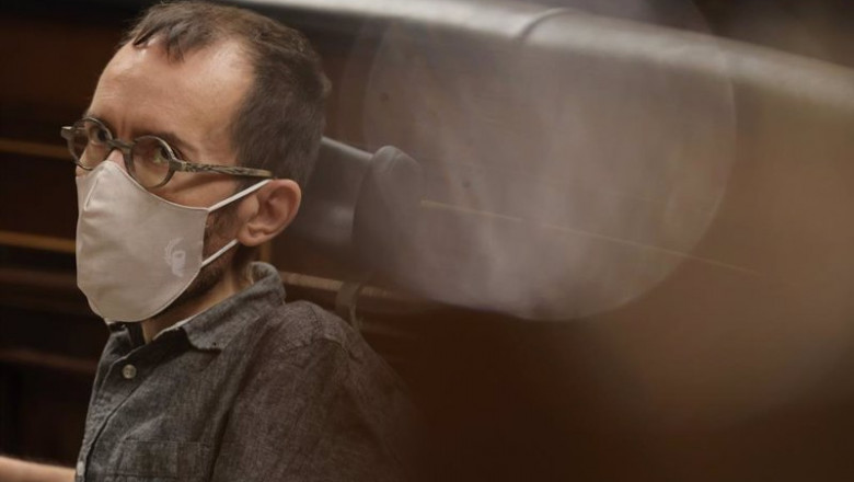 El portavoz de Unidas Podemos, Pablo Echenique, en una sesión plenaria en el Congreso | Eduardo Parra - Europa Press ep el portavoz de unidas podemos pablo echenique en una sesion plenaria en el congreso