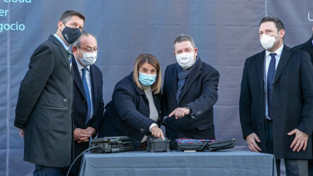 ep el presidente de c lm emiliano garcia page en el acto de colocacion de la primera piedra del