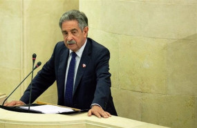 ep el presidente de cantabria miguel angel revilla interviene en el pleno del parlamento