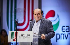ep el presidente del ebb del pnv andoni ortuzar en una comparecencia