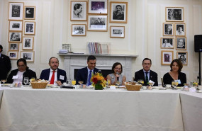 ep el presidente del gobierno en funciones pedro sanchez durante el desayuno de trabajo en el que ha