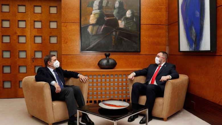 ep el presidente del principado de asturias adrian barbon recibe al ministro de agricultura pesca y ep el presidente del principado de asturias adrian barbon recibe al ministro de agricultura pesca y