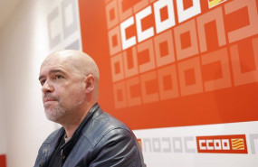 ep el secretario general de ccoo unai sordo este miercoles en zaragoza
