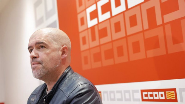 ep el secretario general de ccoo unai sordo este miercoles en zaragoza