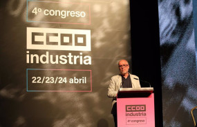 ep el secretario general de ccoo unai sordo interviene durante el 4 congreso de ccoo de industria en