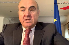 ep el vicepresidente del bce luis de guindos en el encuentro digital de asval y europa press