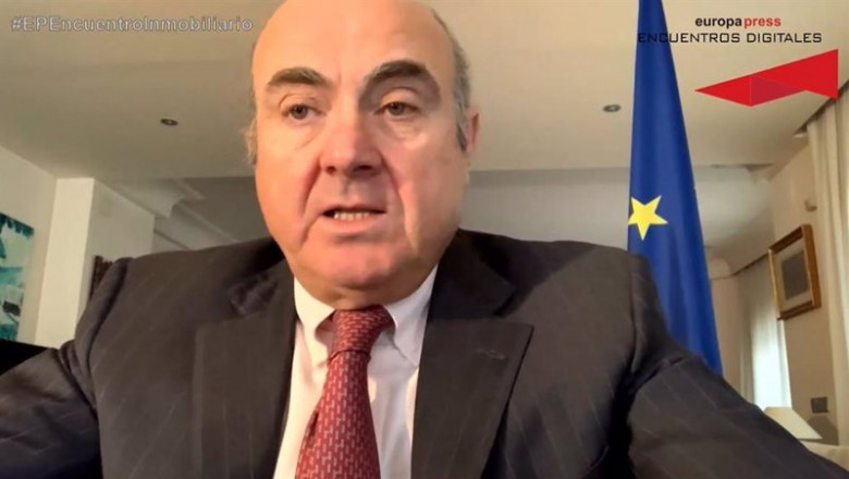 ep el vicepresidente del bce luis de guindos en el encuentro digital de asval y europa press