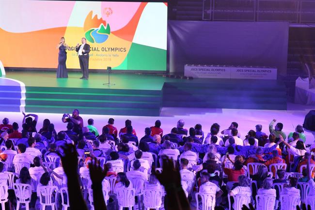 ep giselajosep fado eninauguracionlos special olympicsandorra