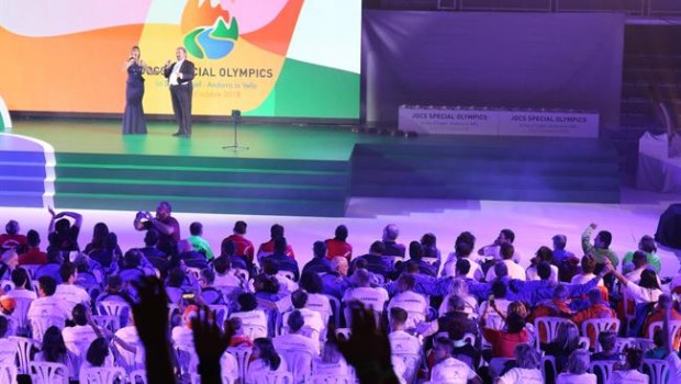 ep giselajosep fado eninauguracionlos special olympicsandorra