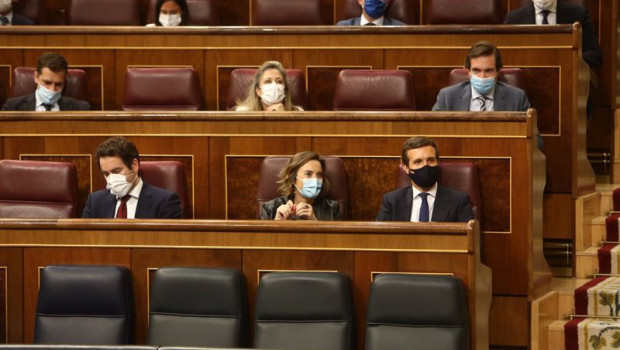 ep imagen de la bancada popular en el congreso con su secretario general teodoro garcia egea su